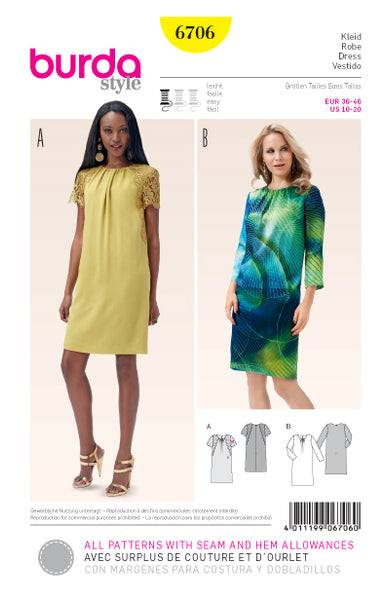 Burda 6706BUR – SewingPatterns.com