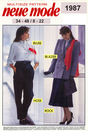 Neue Mode 1987neu