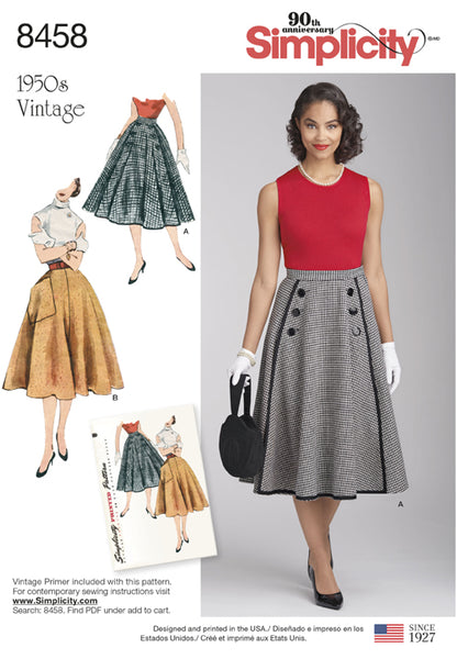 Simplicity 8458SIM – SewingPatterns.com