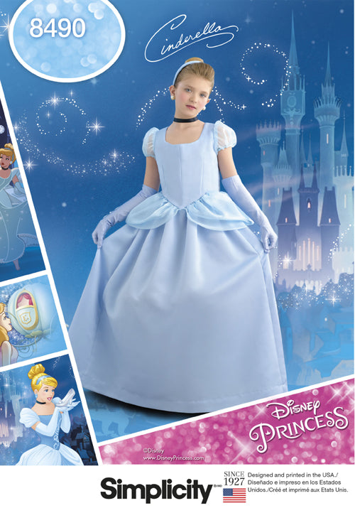 princess dress pattern simplicity Simplicity Sewing Pattern 8627 Child's Disney Character Princess Skirts